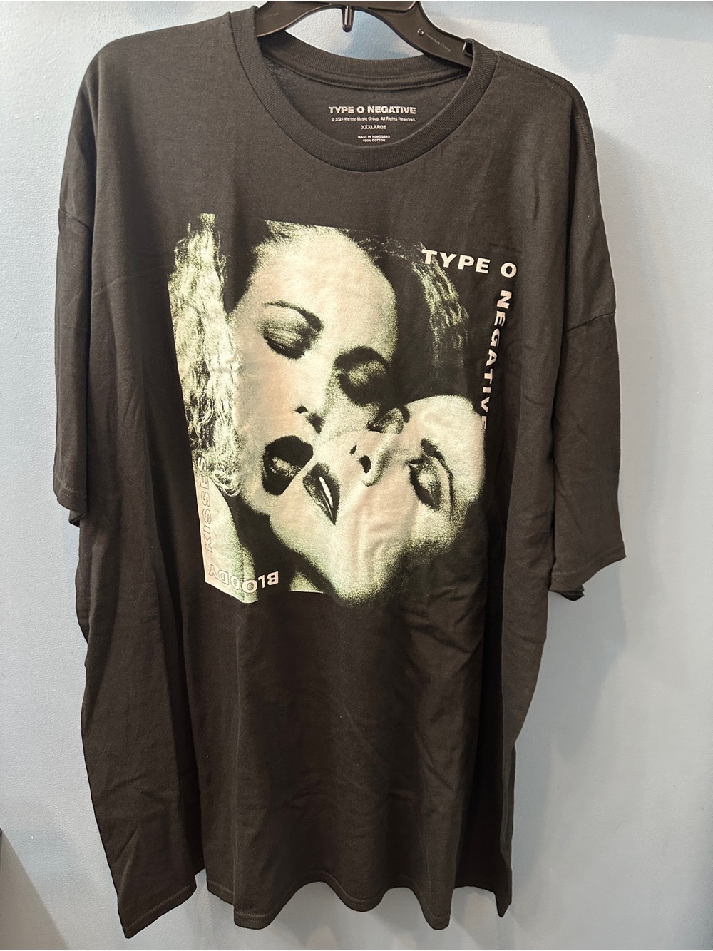 Type O Negative T-shirt size 3X or XXXL Bloody Kisses New Unisex Band Tee
